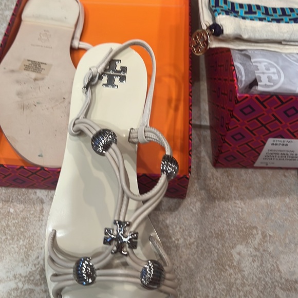 Tory burch capri multi strap sandal *size 9* - Picture 11 of 11